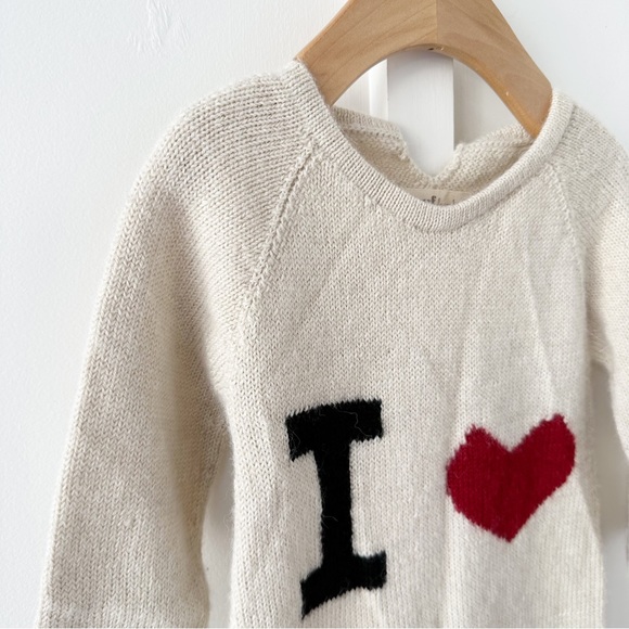 OEUF be good cream alpaca onesie - Picture 2 of 5